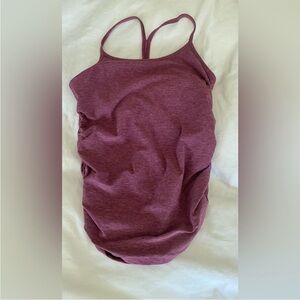 Beyond the Bump Plum Racerback Maternity Camisole